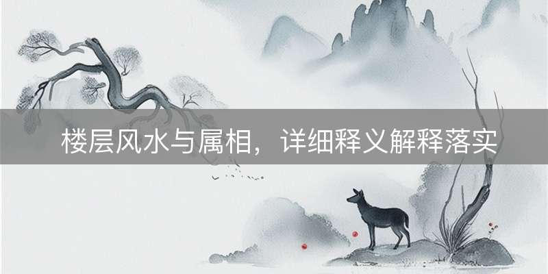 楼层风水与属相，详细释义解释落实